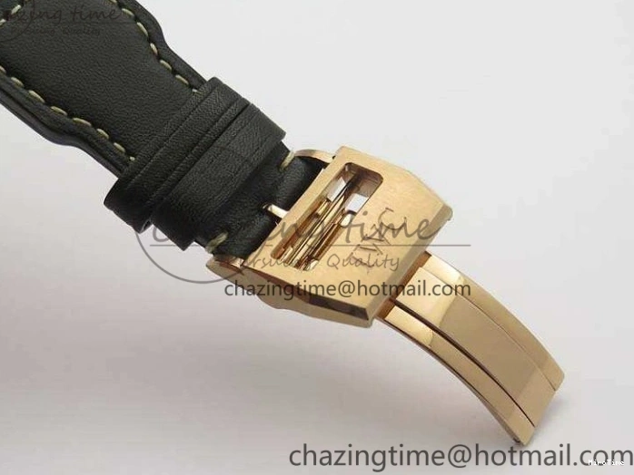 MIROTIME 0302 Big Pilot Real PR IW502701 RG YLF 1:1 Best Edition Blue Dial On Calfskin Strap A Classic 7225